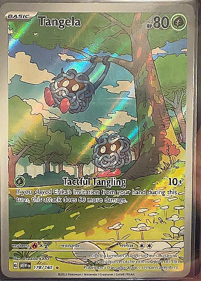 2023 Pokémon Scarlet & Violet #178 Tangela — front