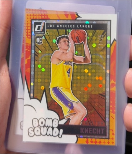 2022 Donruss #BOMB SQUAD Max Knecht — front