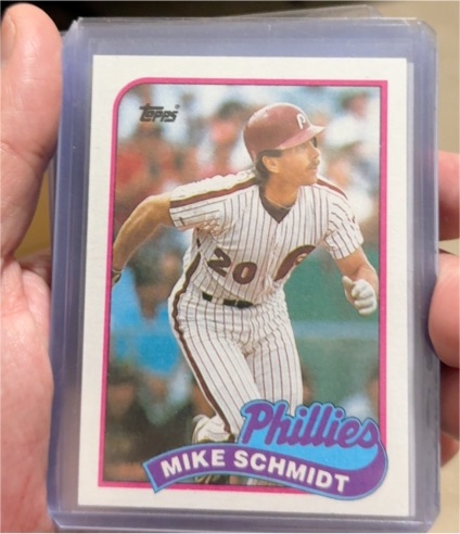 1982 Topps #20 Mike Schmidt — front