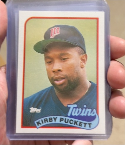 1987 Topps #300 Kirby Puckett — front