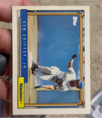 1989 Topps #548 Ken Griffey Jr. — front