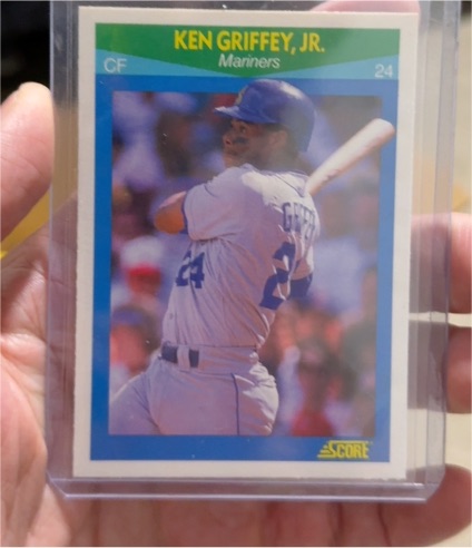 1989 Score #24 Ken Griffey Jr. — front
