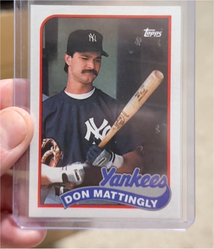 1984 Topps #300 Don Mattingly — front