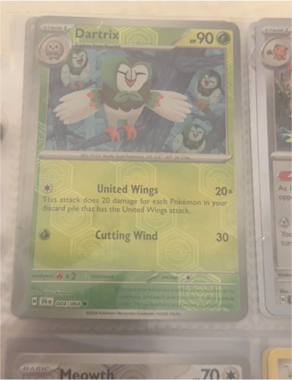 2018 Pokémon SM7 #004 Dartrix — front