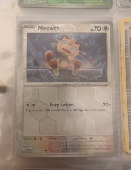 2021 Pokémon SWSH Chilling Reign #048 Meowth — front