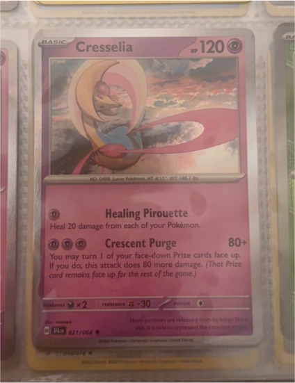 2014 Pokémon XY #031 Cresselia — front