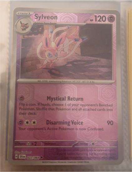 2024 Pokémon #022 Sylveon — front