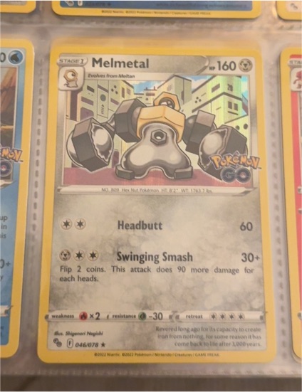2022 Pokémon GO #046 Melmetal — front