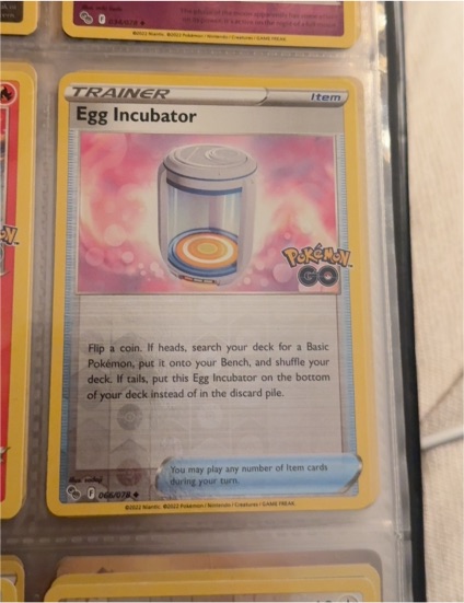 2022 Pokémon GO #066 Egg Incubator — front