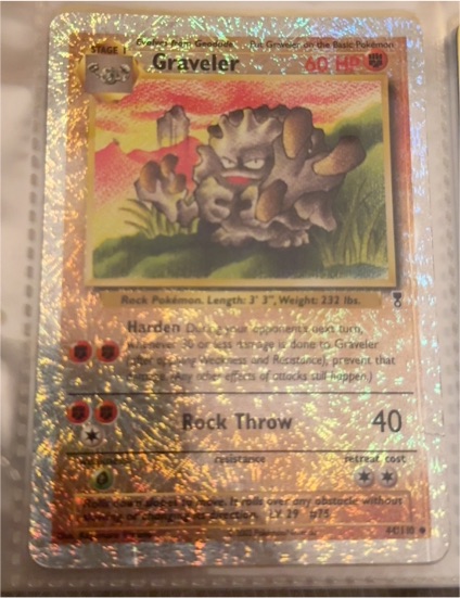 2002 Legendary Collection #44 Graveler — front