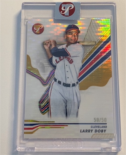 2024 Topps Pristine #25 Larry Doby — front