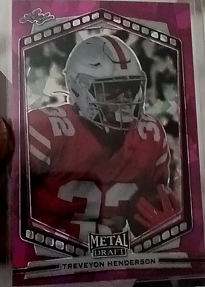 2022 Leaf Metal Draft #B-TH1 TreVeyon Henderson — front