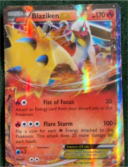Blaziken EX #XY54 — front
