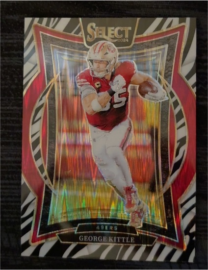 2024 Panini Select #58 George Kittle — front