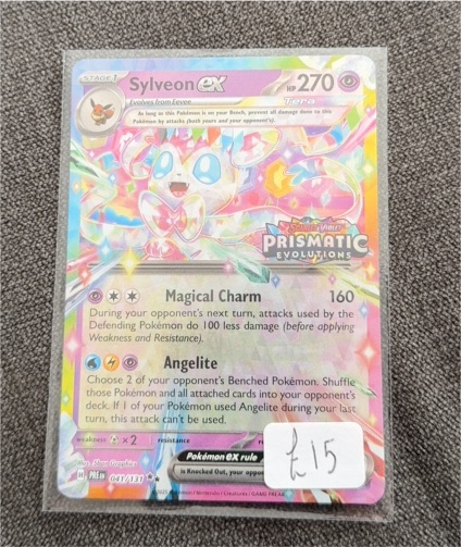 2016 Pokémon Prismatic Evolutions #041 Sylveon EX — front