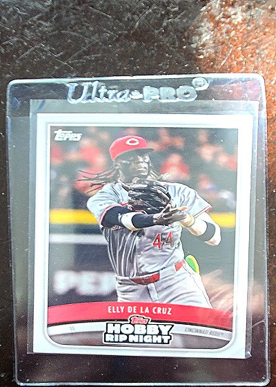 2025 Topps Hobby Rip Night Elly De La Cruz — front
