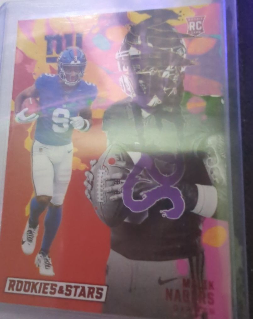 2024 Panini Rookies & Stars Rookie Exclusive #RE-MNS Malik Nabers — front
