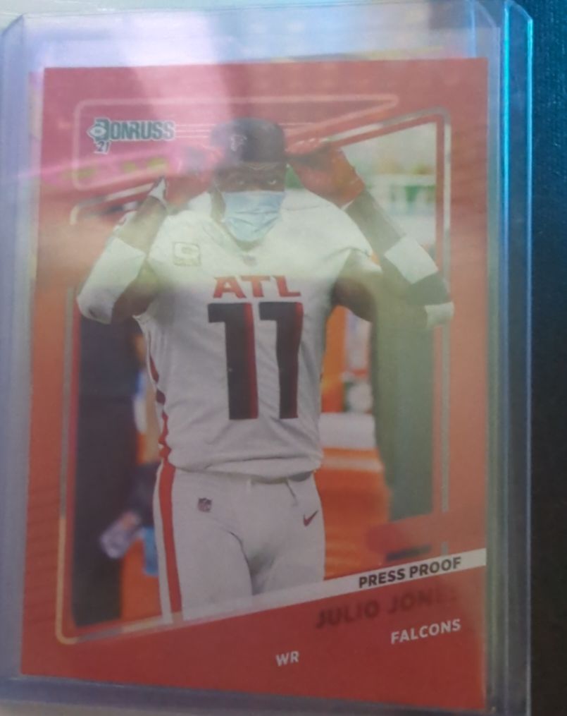 2021 Donruss #233b Julio Jones Press Proof — front