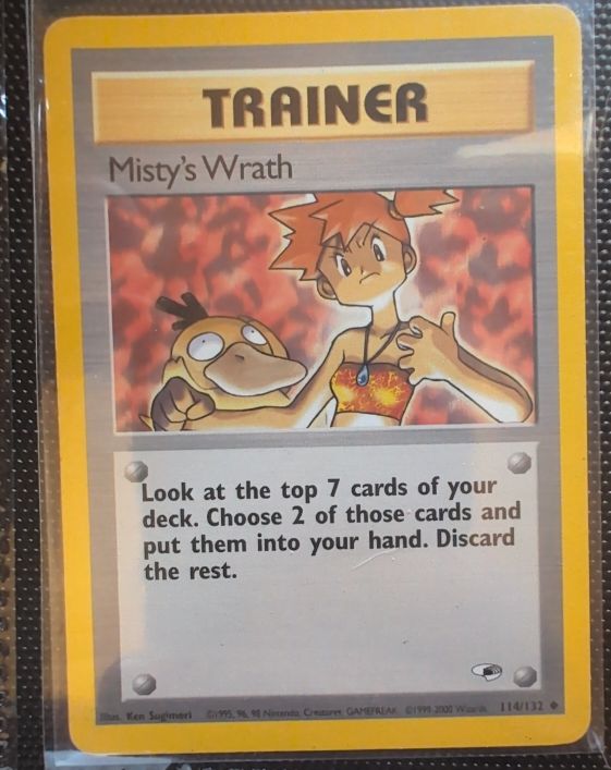 2000 Gym Heroes #114 Misty's Wrath — front