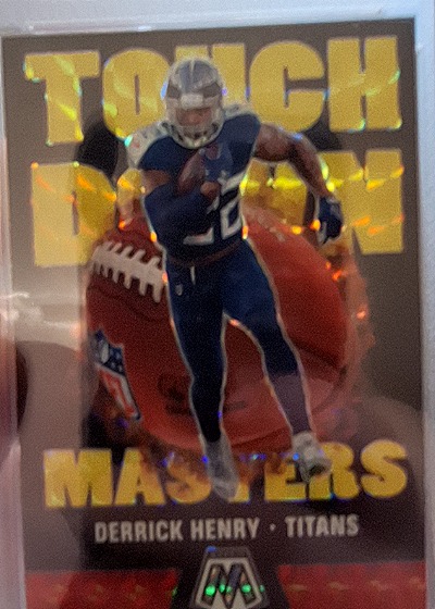 2020 Panini Mosaic Touchdown Masters #TM19 Derrick Henry — front