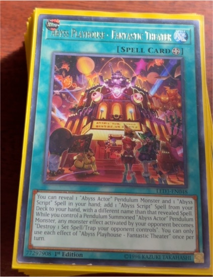 Yu-Gi-Oh! Abyss Playhouse - Fantastic Theater LED3-EN048 — front