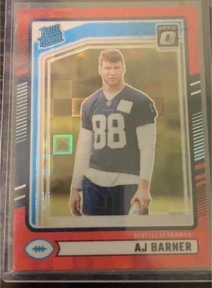 2024 Donruss Optic #367 AJ Barner — front