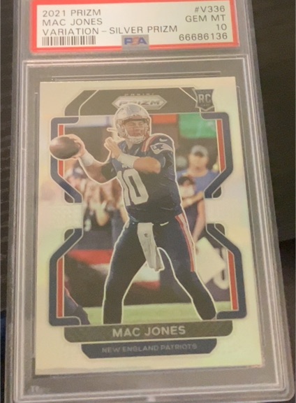 2021 Panini Prizm #V-336 Mac Jones — front