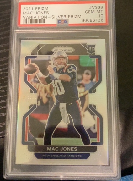 2021 Panini Prizm #V-336 Mac Jones — front