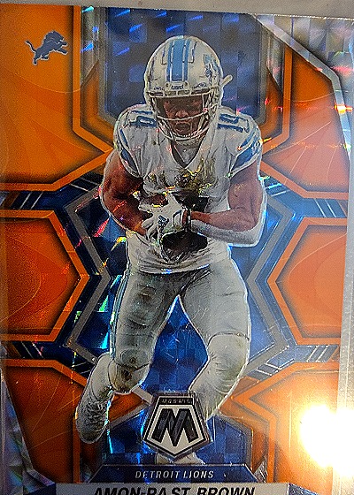 2022 Panini Mosaic #67 Amon-Ra St. Brown — front