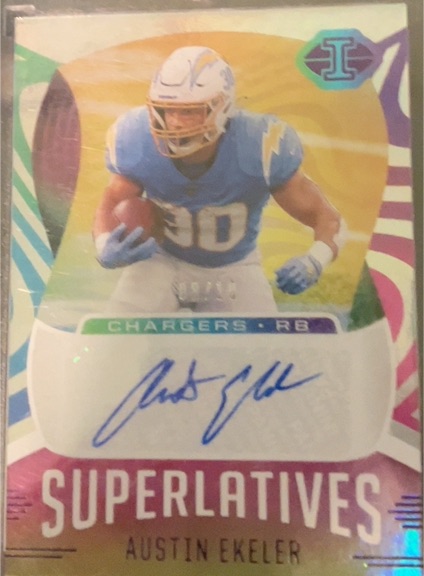 2021 Panini Illusions #SU-55 Austin Ekeler — front