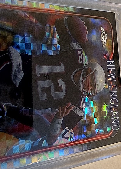 2000 Topps Chrome #120 Tom Brady — front