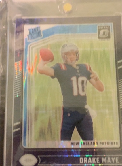 2024 Panini Donruss Optic #229 Drake Maye — front