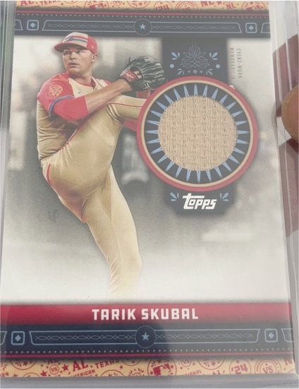 2024 Topps Update Series - All-Star Stitches #ASR-TSK Tarik Skubal — front