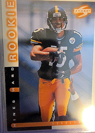 1998 Score #252 Hines Ward Rookie — front