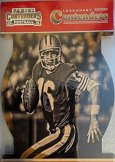 2015 Panini Contenders Legendary Contenders #LC2 Joe Montana — front
