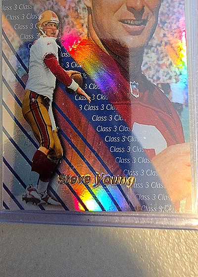 2000 Topps Gold Label Class 3 #54 Steve Young — front