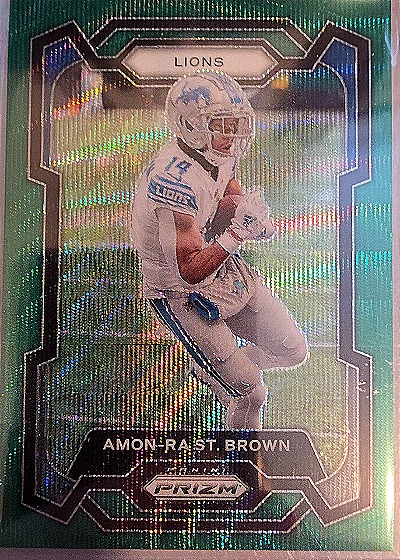 2023 Panini Prizm #96 Amon-Ra St. Brown — front