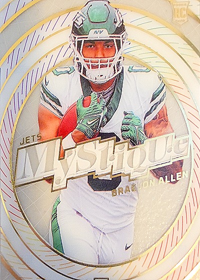 2024 Panini Illusions #37 Braelon Allen Mystique — front