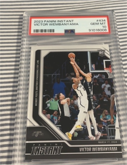 2023 Panini Instant #434 Victor Wembanyama — front