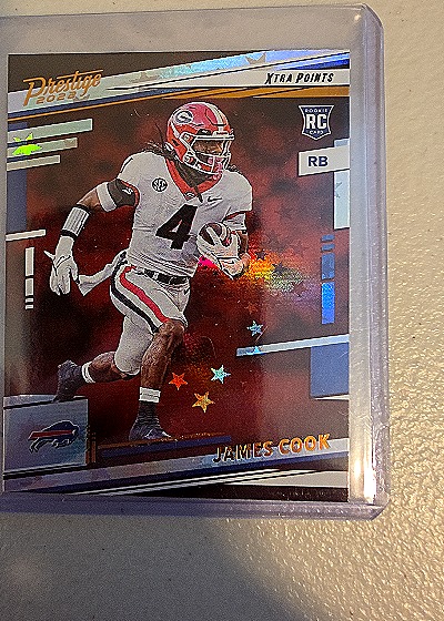 2022 Panini Prestige #347 James Cook — front