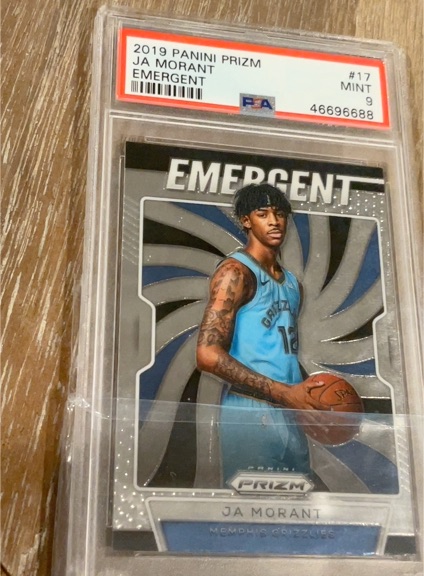 2019 Panini Prizm #17 Ja Morant Emergent — front
