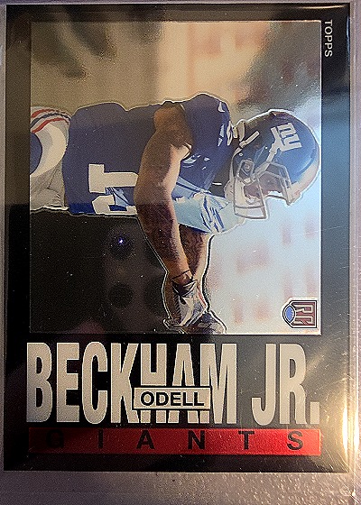 2014 Topps Chrome 1985 #15 Odell Beckham Jr. — front