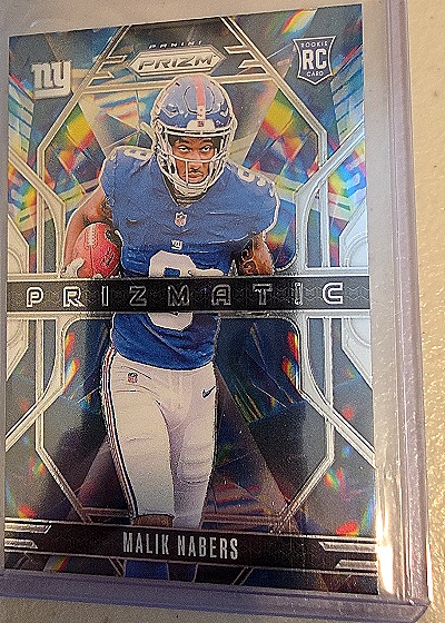 2024 Panini Prizm #13 Malik Nabers Prizmatic — front