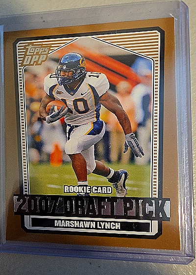 2007 Topps Draft Picks and Prospects #133 Marshawn Lynch — front