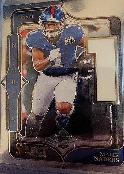 2024 Panini Select #5 Malik Nabers — front