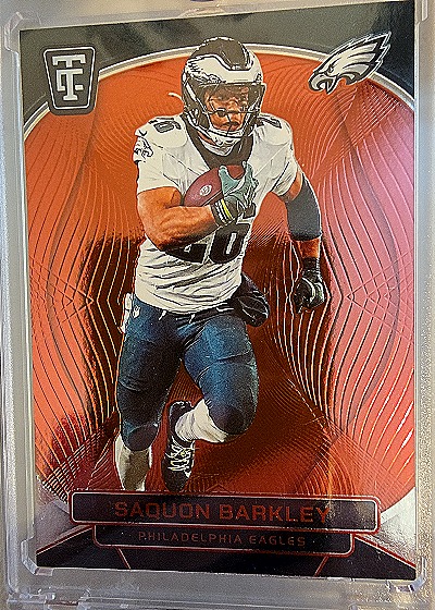 2024 Panini Totally Certified #73 Saquon Barkley — front