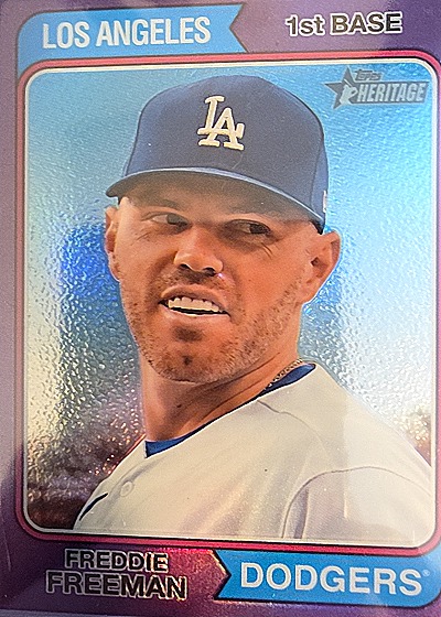 2001 Topps Heritage #377 Freddie Freeman — front