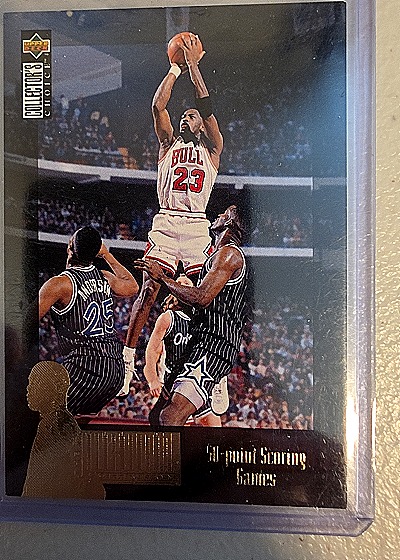 1995-96 Upper Deck Collector's Choice Jordan Collection #JC10 Michael Jordan — front