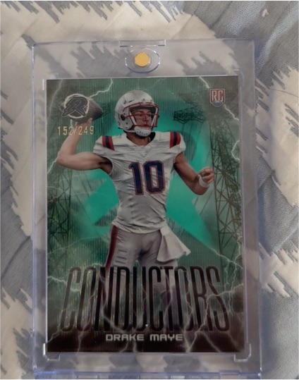 2024 Topps Resurgence Conductors #C-7 Drake Maye — front