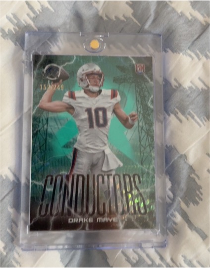 2024 Topps Resurgence #C-7 Drake Maye Conductors — front